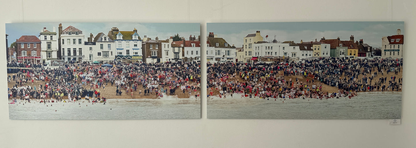 120cm wide photomontage of 2018 Deal dip. Available to order in larger sizes