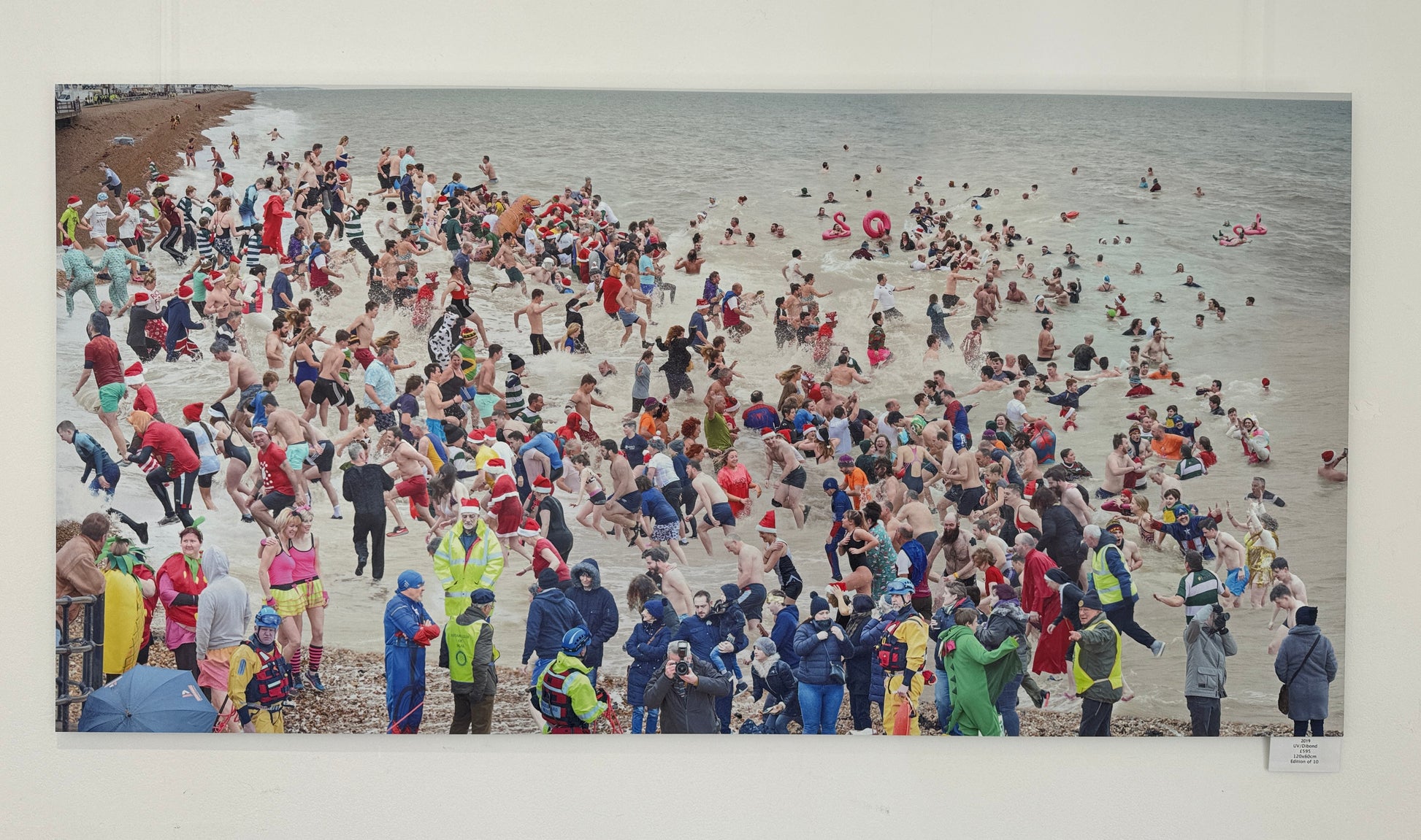 120cm wide photomontage of 2019 Deal dip. Available to order in larger sizes
