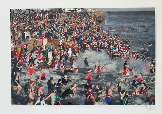 120cm wide photomontage of 2016 Deal dip. Available to order in larger sizes